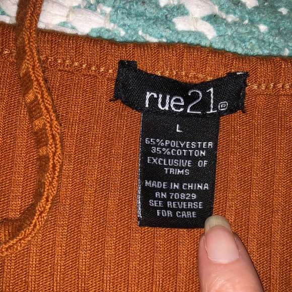 🌺Rue 21 Ribbed Tank Top - Picture 5 of 6